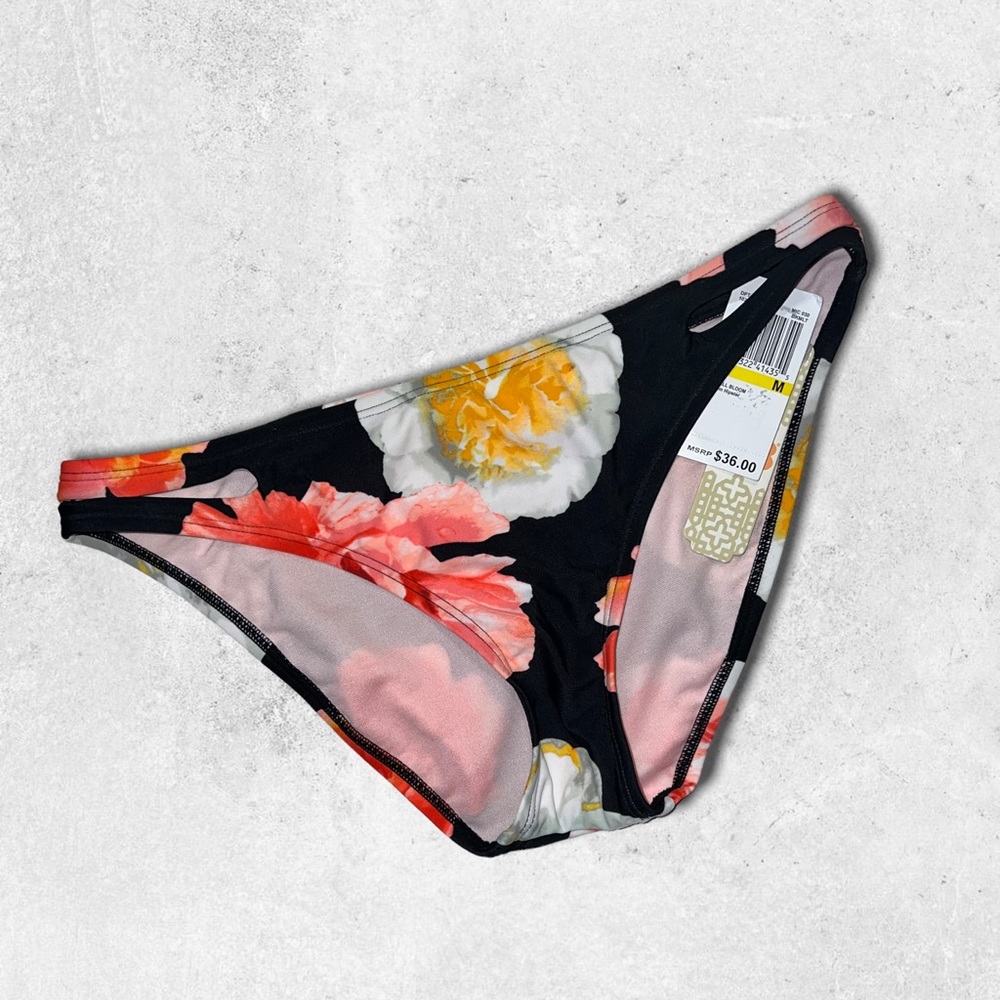 NWT Gianni Bini Floral Bikini Bottom